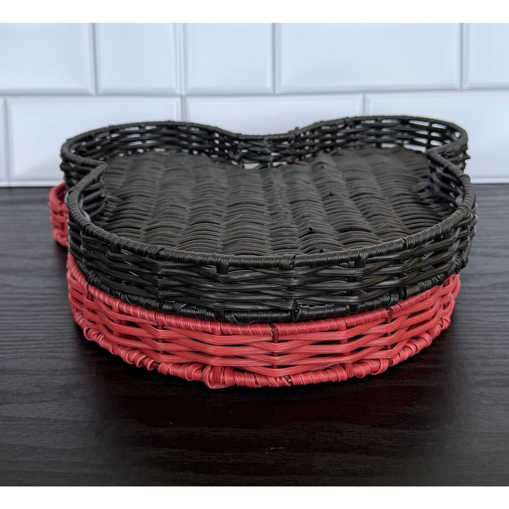 Disney Hidden Mickey Wicker Baskets (Set of 2) - Picture 2 of 12